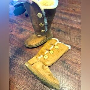 Ugg button boots
